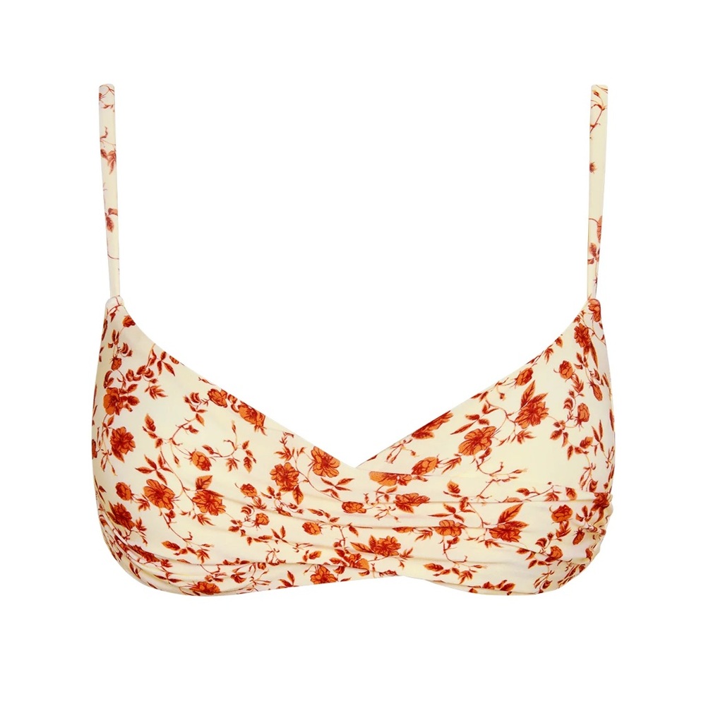 NWT Monday Swimwear Bordeaux Top